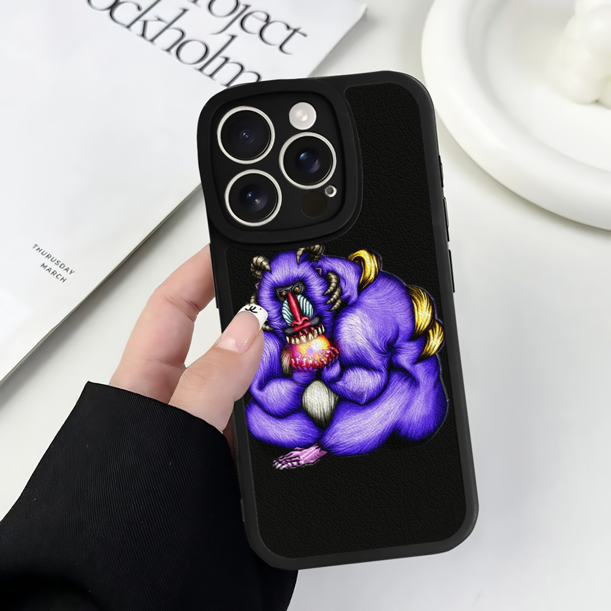 遊☆戯☆王 Yu-Gi-Oh! 【iPhone 16シリーズ対応】シリコンスマホケース（レザー調） 材質：シリコン